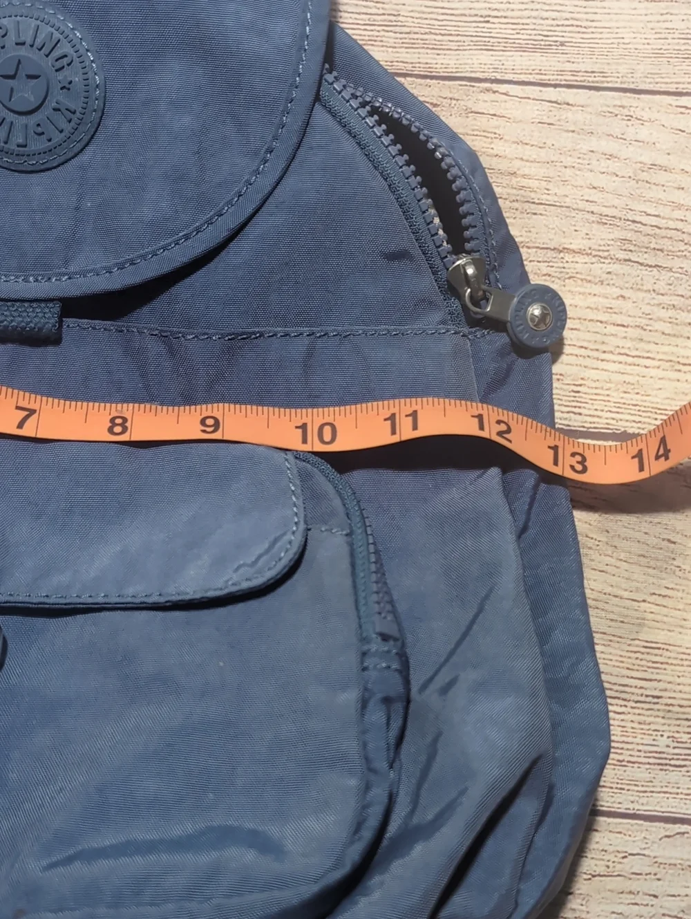 Kipling Queenie Blue Backpack